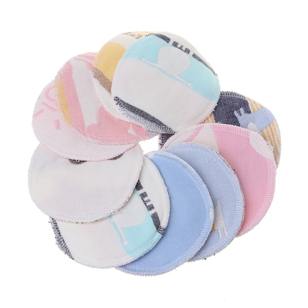 New Fancy Style 10Pcs Nursing Pads For Mum Waterproof Washable Feeding Pad Reusable Breast Pads