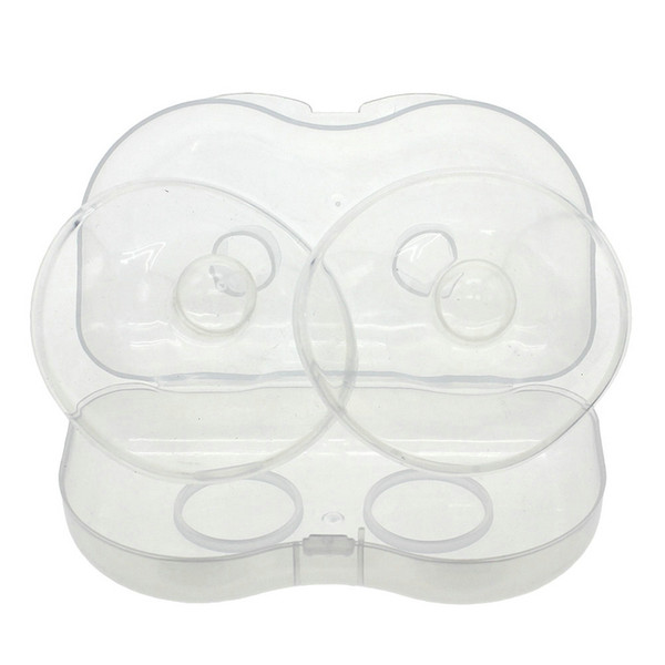 Transparent Silicone Shell 2pcs/lot Soft Silicone Nipple Shield Protector Maternity Silica Gel Baby Breast Milk Feeding Hot Sale