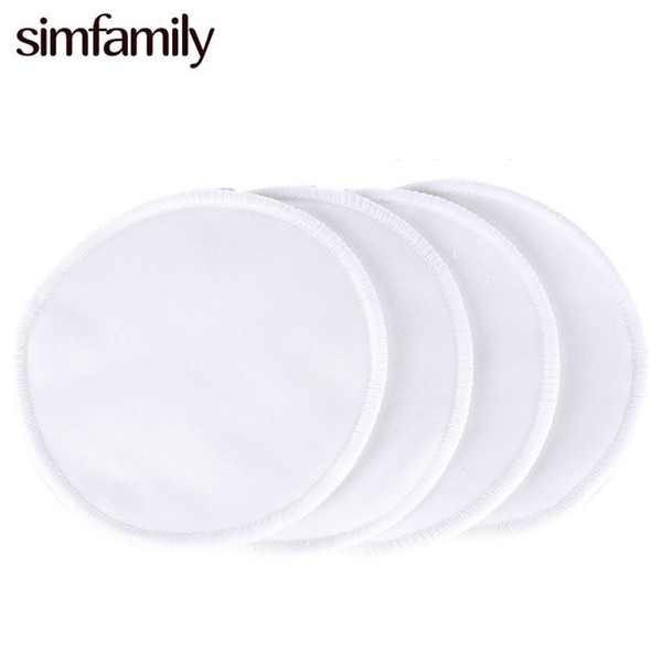 [simfamily]10PCS Bamboo Breast Pad Nursing Pads For Mum Waterproof Washable Feeding Pad Bamboo Reusable Breast Pads