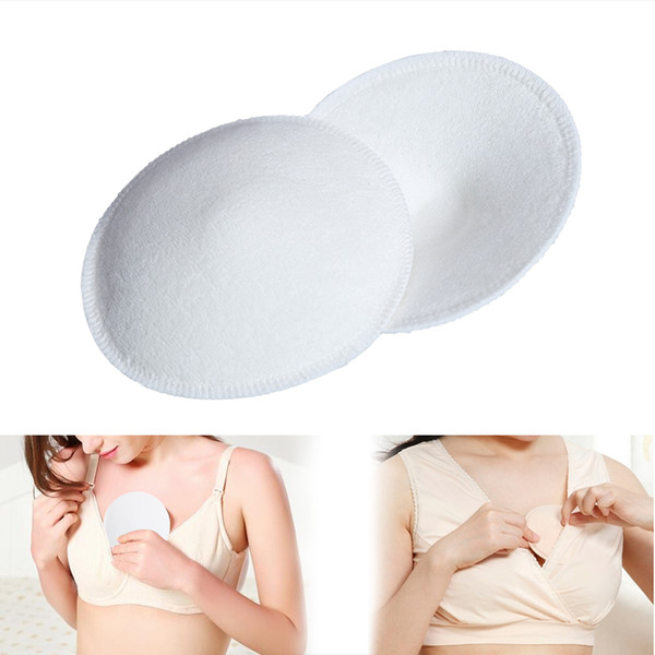 6PCS Washable Nursing Pads Breast Pad Mum Reusable Cotton Feeding Pad for Maternity Absorbent Breastfeeding