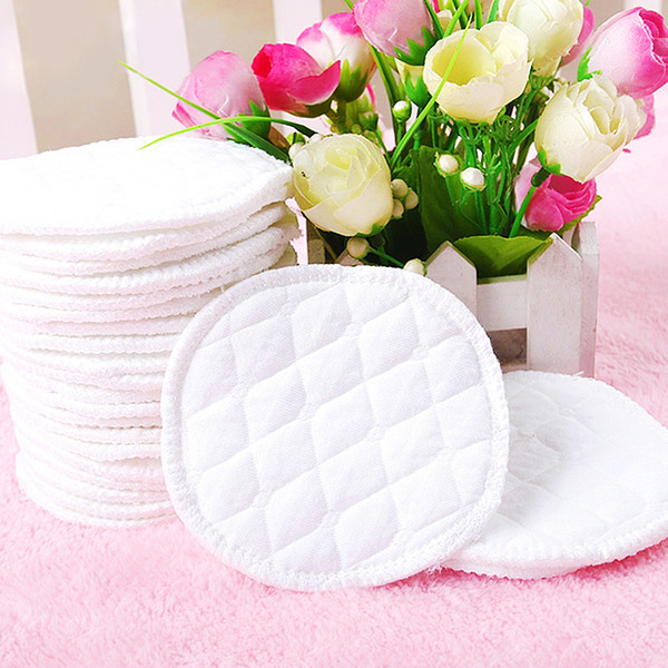 3Layers Washable Breast Pads Reusable Nursing PURE COTTON Breastfeeding Pad L00088