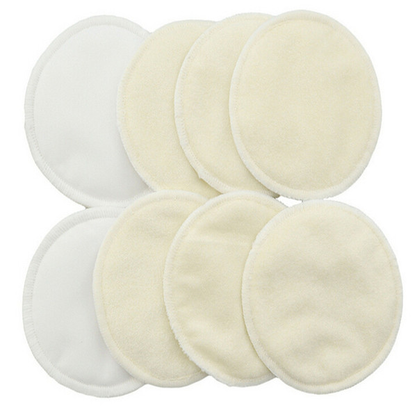 Brand New Mother Bamboo Breast Pad Nursing Pads For Mum Washable Waterproof Feeding Pad Bamboo Reusable Breast Pads Breathable