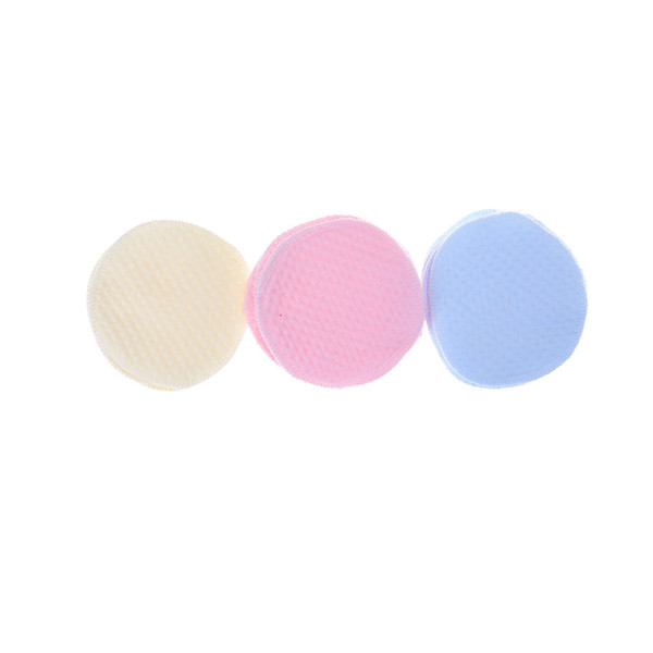 6Pcs Reusable Washable Soft Cotton Absorbent Mom Mother Baby Breast Feeding Nursing Pads Bra Inserts Supplies Random color
