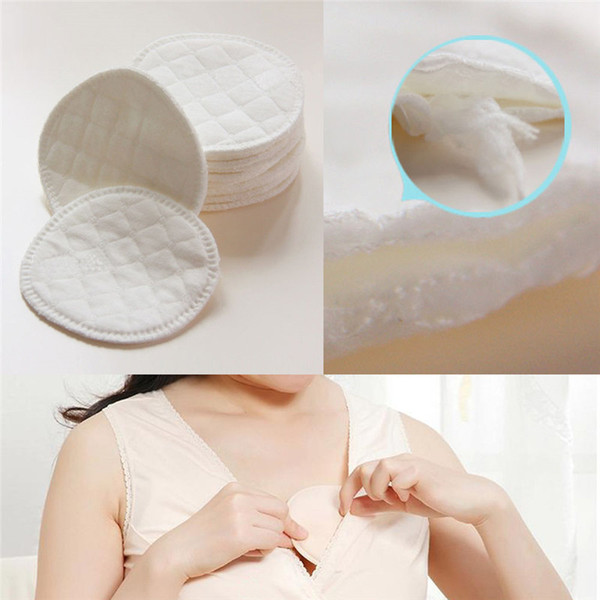 10pcs/set Soft Absorbent Nursing Pads Washable Reusable Cotton Pads Breastfeeding Liners Breast Pad for Nursing