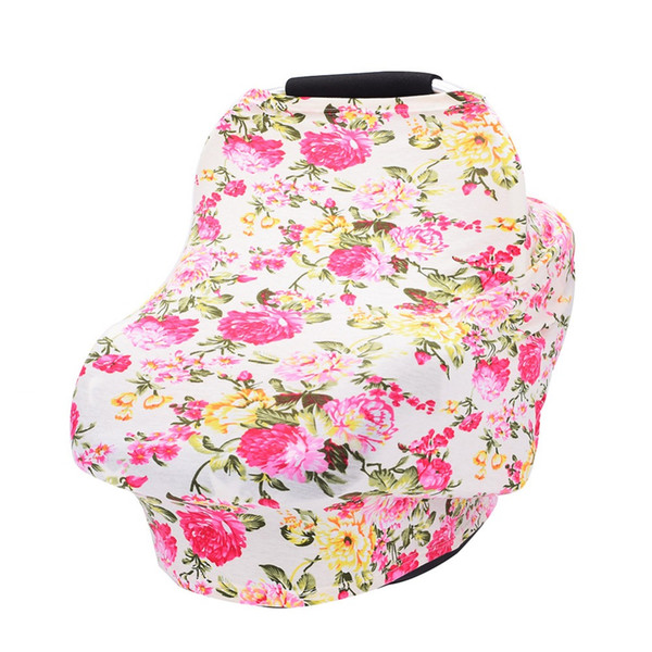 New Baby Car Seat Cover Toddler CanNursing Cover Multi-Use Stretehy Infinity Scarf Breastfeeding Shipping Car Chair