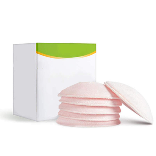 6pcs/set Washable Leak-proof Breast Pad Breastfeeding Pads Nipple Cover Nursing Bra Pads Maternity Supplies for Baby Feeding