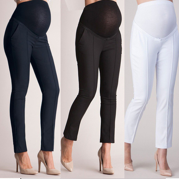 Maternity Women Pants Elastic Belly Protection Maternity Pregnant Leggings Pants Trousers Pencil Pregnancy