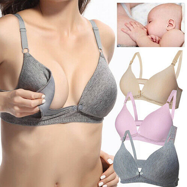 2019 Pregnancy Nursing Bras Clothing Pregnant Women Fitness Bra Underwear Maternity Breastfeeding Nursing Feeding Bra