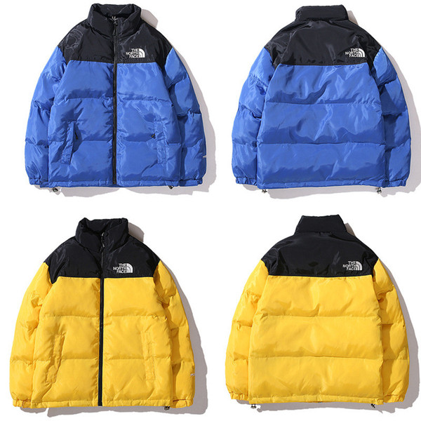 New Design The north Outdoor Couples Clothing Hoodie Winter Warm Cotton-padded Jacket Zipper Brand Face Coat Sweater Teens Outerwear C102404