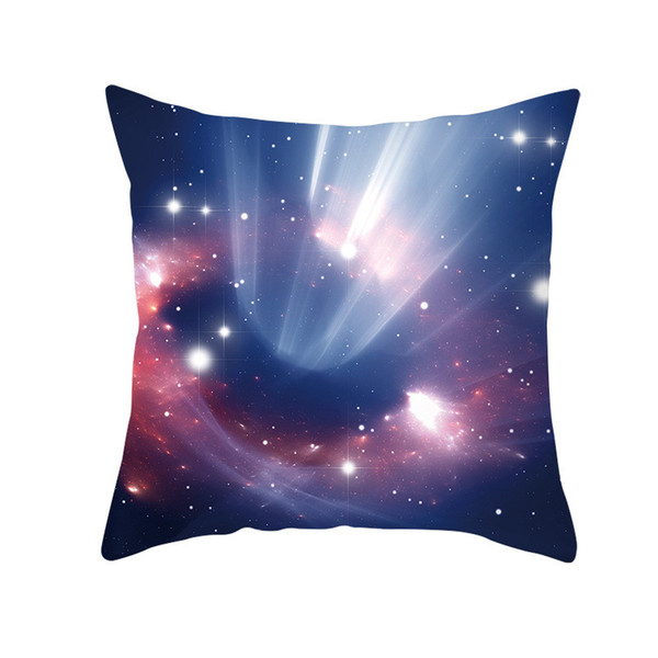 Black Hole Printed Pillowcase 45*45cm Square Universe Galaxy Pillow Case Cover Sofa Cushion Cover Pillowcases home decor throw pillow