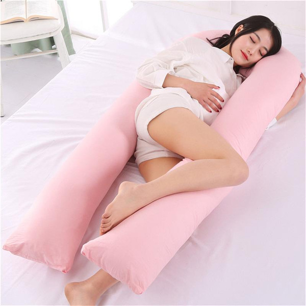 Pregnant Women Sleeping Body Support Pillow Cotton U Shape Maternity Pillows Pregnancy Side Sleepers