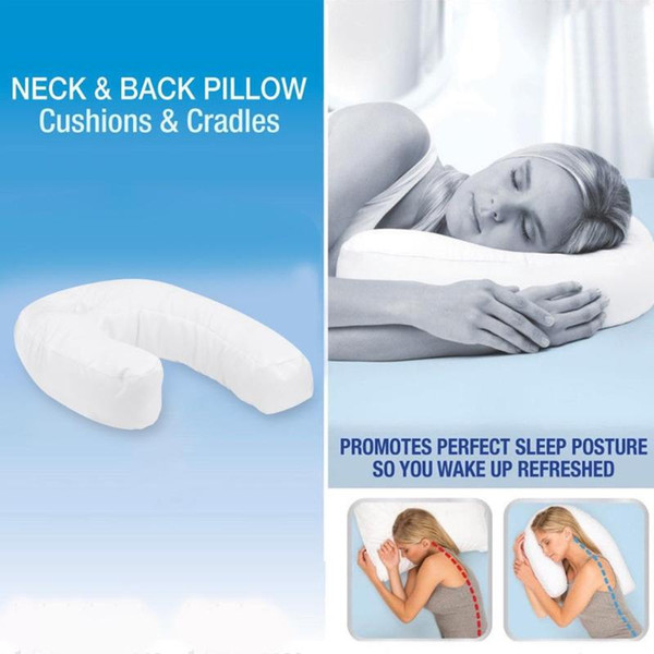 U Shaped Neck Back Sleep Side Pillow Neck Spine Protection Hold Cushion Lumbar pillow for pregnant women