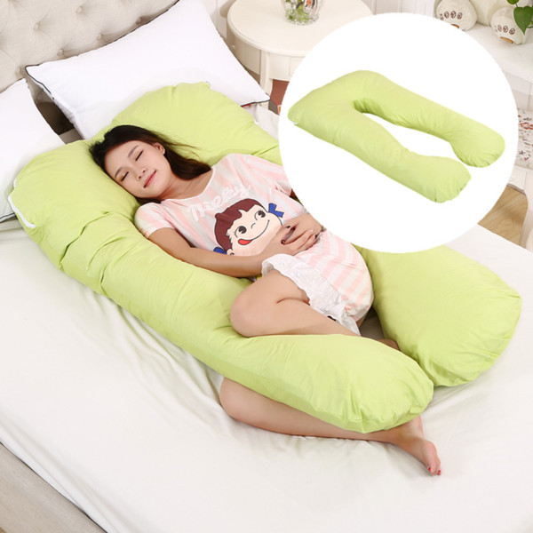 2019 HOT Sleeping Support Pillow For Pregnant Women Body PW12 100% Cotton U Shape Maternity Pillows Pregnancy Side Sleepers NEW