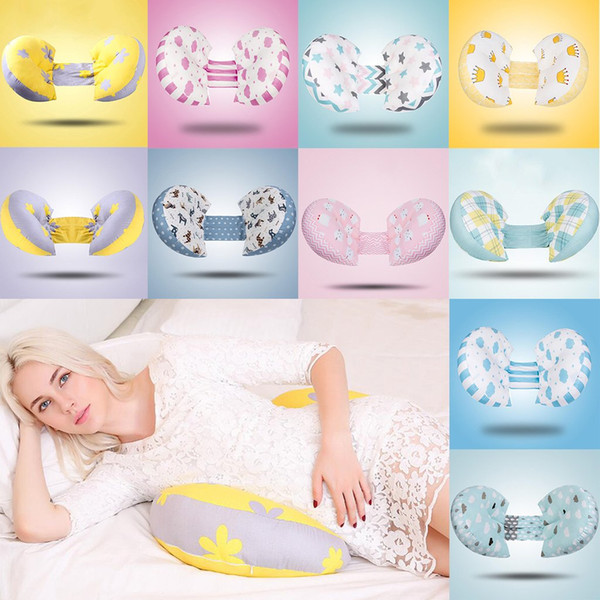 Washable U Shape Waist Maternity Pillow Side Sleeping Pillow Pregnant Body Protect Belly Support Waist