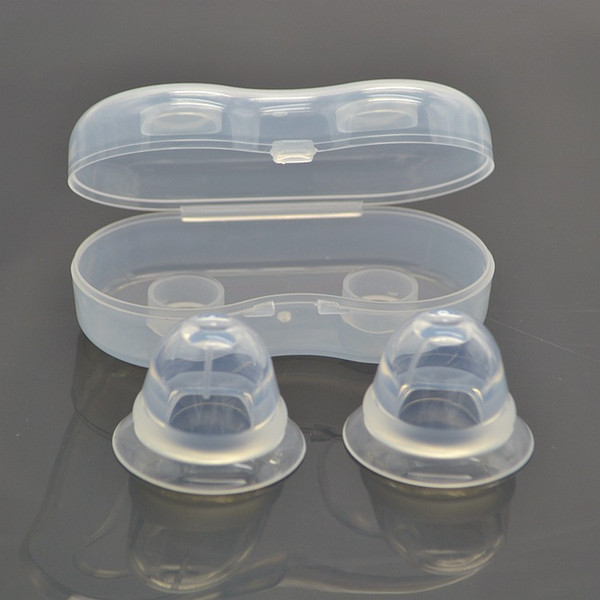 One-piece Full Silicone Nipple Correction Device with A Box Pregnant Woman Inset Girl Nipple Flat Depression Orthosis