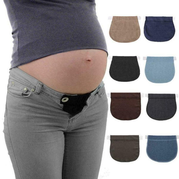 Casual Women Pregnancy Spuc Belts Button Belt Pants Extension Buckle Pregnant Apparel Sewing Supplies