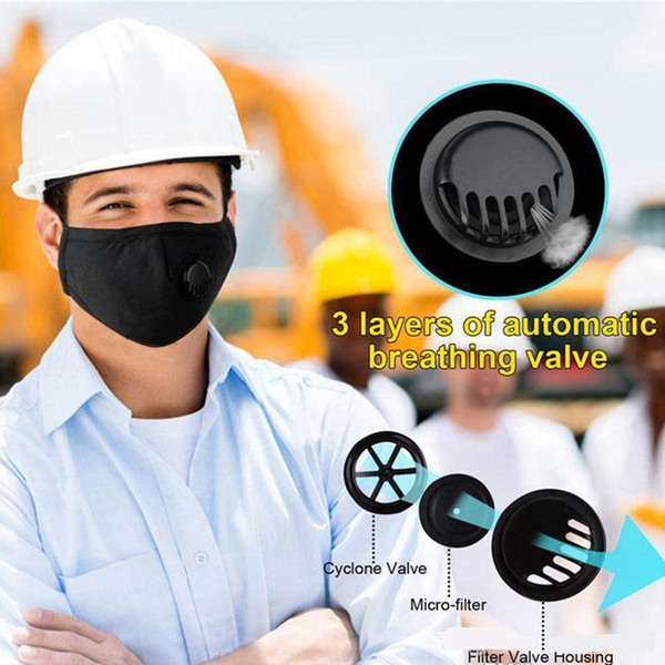 Adjustable Reusable n95 Mask Protection with 2 Filters for Women Man pm2.5 10pcs/ Face Masks Anti-Dust and Flu, Virus, Smoke and Allergies