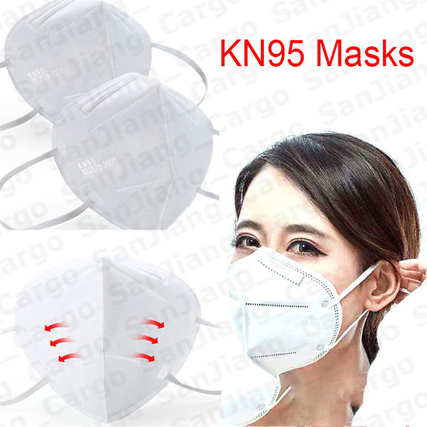 KN95 Anti Dust Haze Flu Face Mask N95 PM2.5 6 layers Filter Protective Outdoor Folding Breathable Air Filtration Mouth Cover Masks E31304