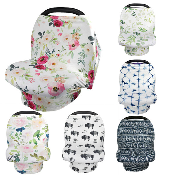 Multifunctional Breastfeeding Nursing Covers Safety Seat Baby Stroller Cover Windshield Sunscreen Towels