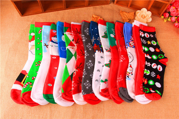 Small wholesale socks snowflake Santa elk in tube socks Other Maternity Supplies personalized Christmas Adult Cartoon