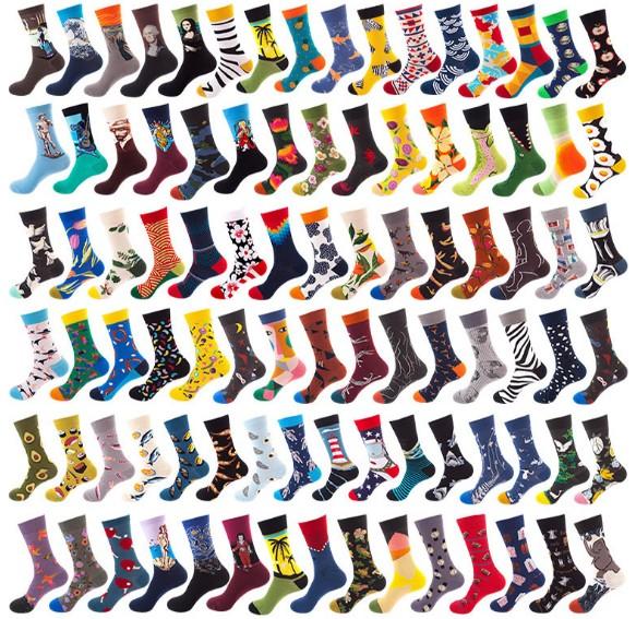 New hot sale Women's fashion cotton sock Couple fashion stockings