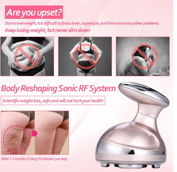 RF Cavitation Ultrasonic Slimming Massager LED Fat Burner Anti Cellulite Lipo Device Skin Tightening Weight Loss Beauty Machine for women