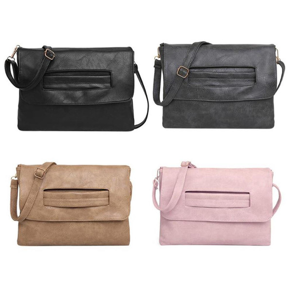 Fashion Women Envelope Clutch Bag PU Leather Lady Travel Party Crossbody Messenger Bags Creative Female Wrist bag