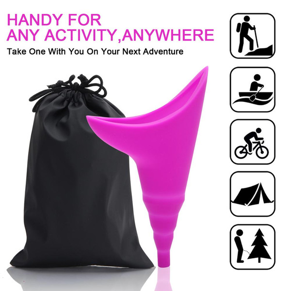 New Arrival Female Urination Device Portable Female Urinal Lets You Pee Standing Up Reusable Womens Pee Funnel for Outdoor Activities