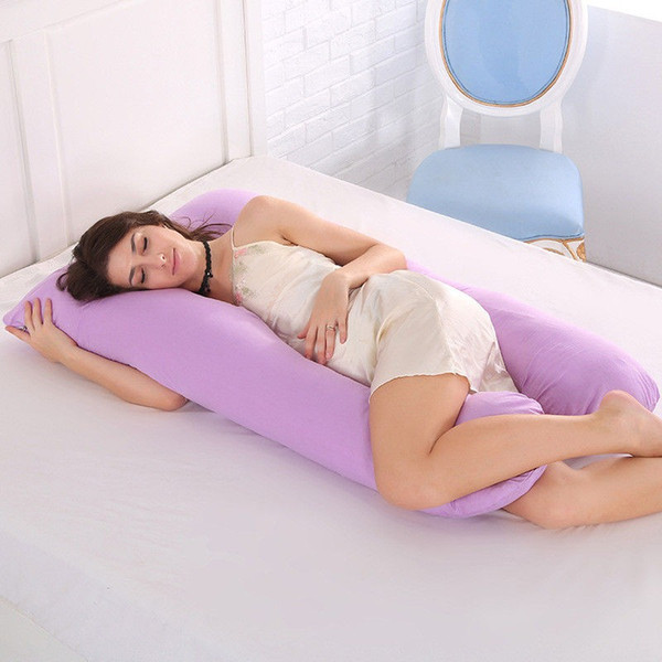 U shape Maternity Pillows Pregnancy Comfortable Body Pregnancy Pillow Women Pregnant Side Sleepers Cushion 130X70CM