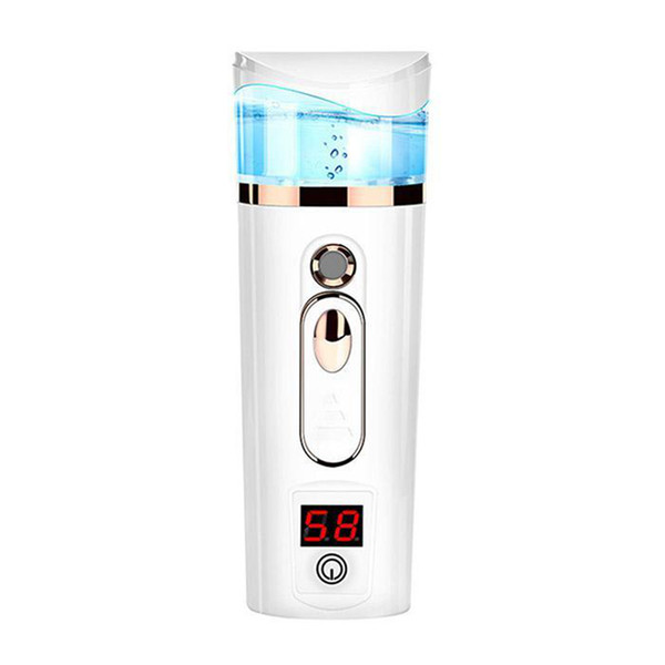 Nano Mist Spray 3 in 1 Moisture Tester/Charging Bank/Water Sprayer Portable Mini Skin Test Face Moisturizing Beauty Instruments RRA889