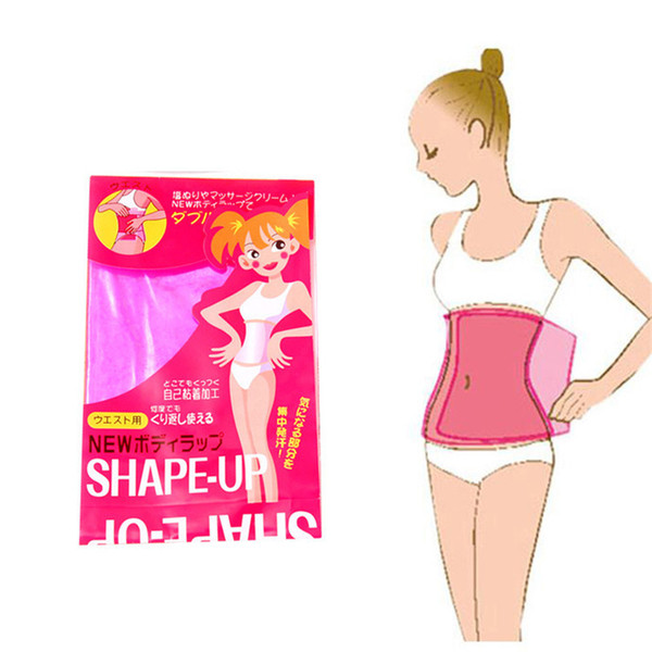 Slimming Waist Belly Belt Cellulite Fat Burner Wrap Thigh Calf Arm Lose Weight SHAPE-UP Sauna Slimming Belt PVC Nontoxic Body Shaper