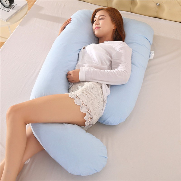 J Shape Pregnancy Comfortable Pillow 70x130cm Maternity Belt Body Character Pregnancy Pillow Women Pregnant Side Sleeper Cushion