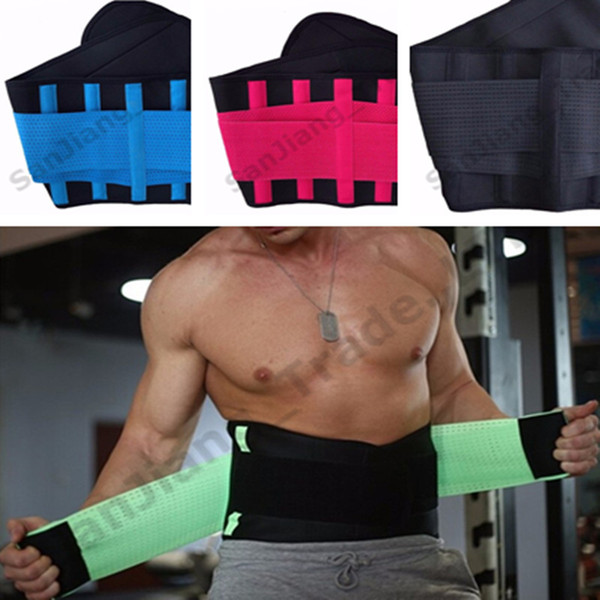 Unisex Belt Power Thermo Slimming Shaper Women Men Body Waist Shaper Belts Sports Fitness Waist Trainer Adjustable Shapers S-3XL 2019 A42306