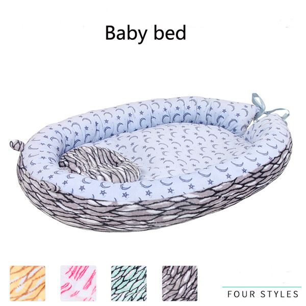 Newborn Baby Portable Removable And Washable Crib Travel Bed Nest Bed Crib Cotton new Crib Travel Bed For Children Infant Kids