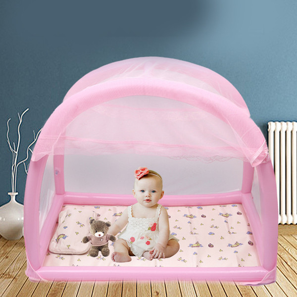 Baby Bed Kids Toddler Folding Portable Travel Newborn Baby Cot Sleeping Children'S Bed With Mosquito Net Bedding Crib Nest