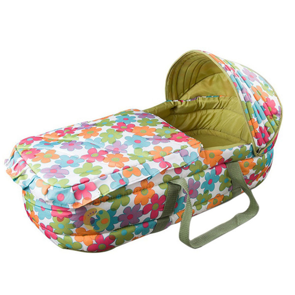 Portable Baby Cradle Baby Carrycot Folding Infant Bed Easy Carry Newborn Travel Bassinet Baby Sleeping Basket