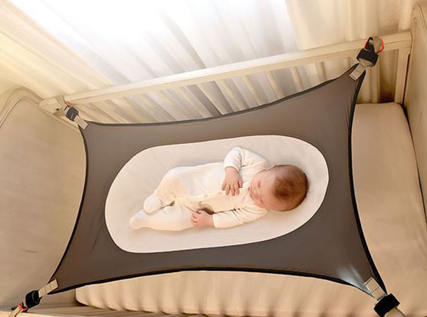 Newborn Baby Hammock Infant Hammock Boy Girl Portable Bed Removable Four Buckle Solid Color Convenient Bed 32