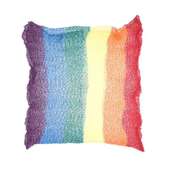 Rainbow Mohair Wrap Newborn Stretch Wrap Photography Props Infant Blanket Soft Photo Props Blanket Swaddling For 0-2M Baby