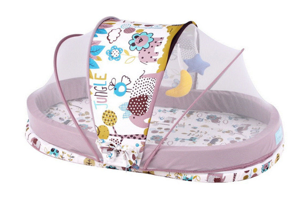 Baby Crib Bb Travel Bed Multifunctional Portable Folding Baby Bed Game Band Mosquito Net Crib Sheets