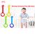 Baby Bed Foldable Portable Wake Up Pull Ring Non-toxic Pendants Toys Multi-color Travel Home Stand Up Crib Hook Space Saving #02