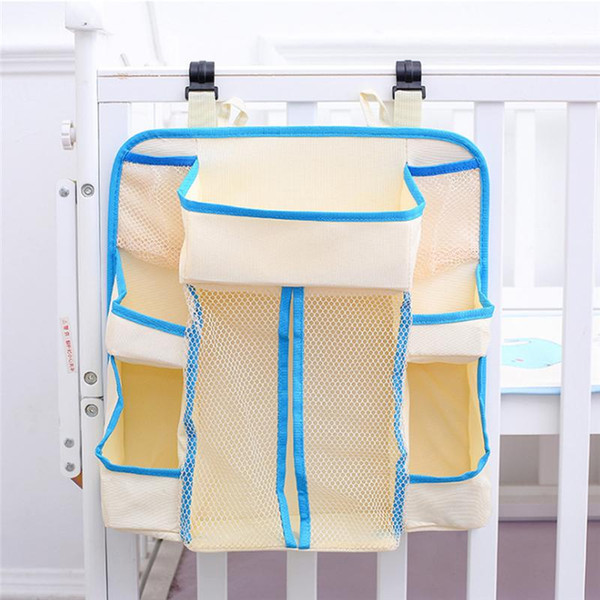 Waterproof Toy Diapers Pocket Portable Baby Bed Hanging Storage Bag Bedside Organizer Infant Crib Bedding Set