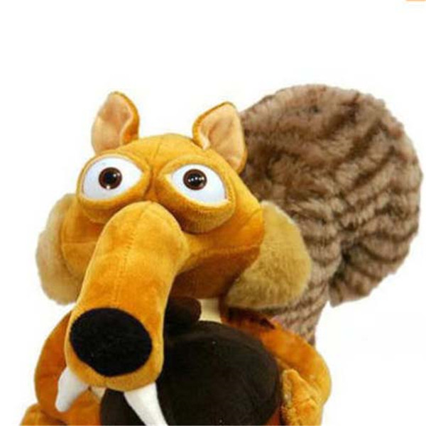 New Hot Sell Animal Doll 3 SCRAT Squirrel Stuffed Plush Toy 7 for Toddler baby Boy Girl Bedding Toy Intelligent Excerise