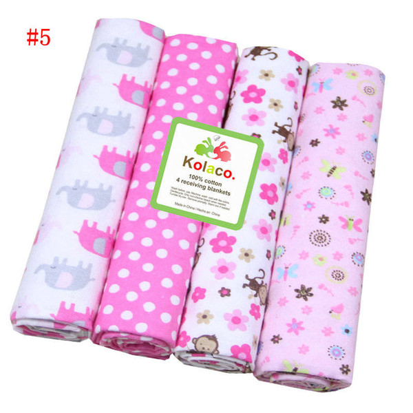 Kids Bedding Sheets Baby Beding Blanket Owl Print Dot Flower Bed Sheets Sleeping Sheets Cotton Bedsheet Flannel Blankets Bedclothes