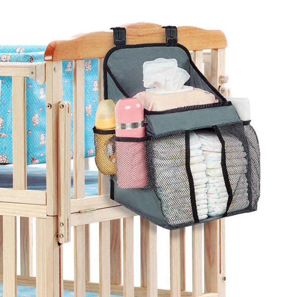 Newborn Portable Baby Crib Organizer Bed Hanging Bag Baby Essentials Diaper Storage Rack Cradle Bag Bedding Set Diaper Cradle