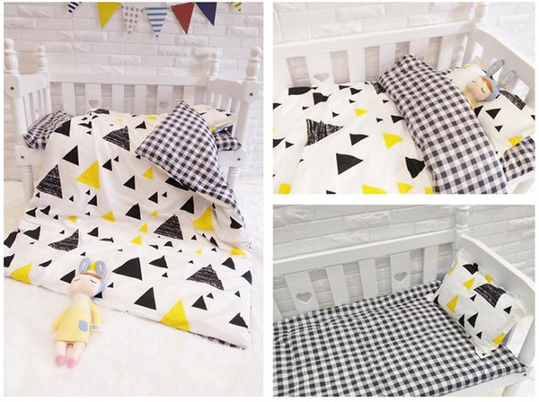 New Arrive Cotton Baby Crib Bedding for Newborns Toddler Soft Bed Warm Soft,Duvet/Sheet/Pillow, with filling