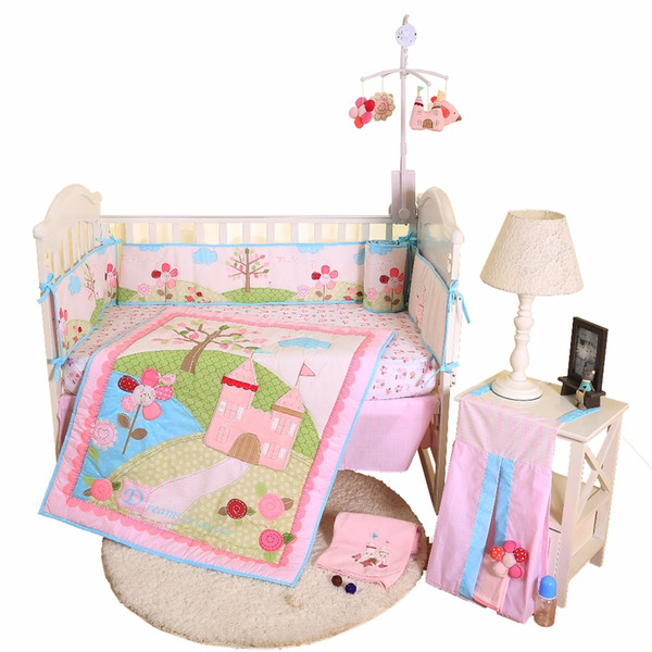 best selling applique baby bedding set