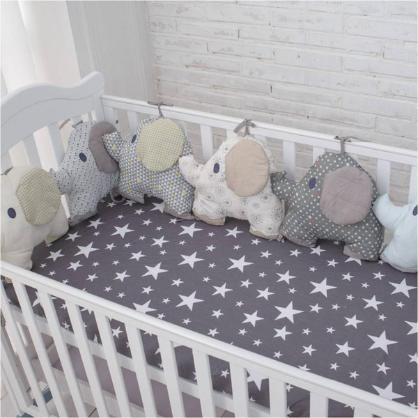 2018 life New Arrival Flexible Combination All kinds of Huts Bed Bumper Easy to Use Bumpers In The Crib Size 30*30 or 40*60cm