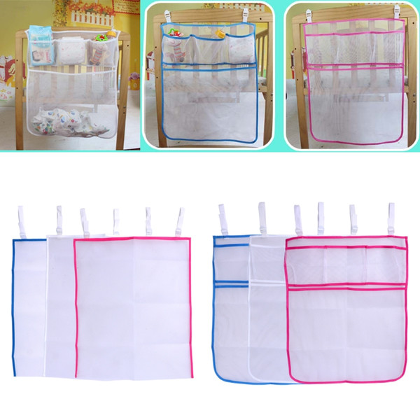 Baby Bed Hanging Storage Bag Crib Organizer Toy Diaper Pocket For Cradle Bedding