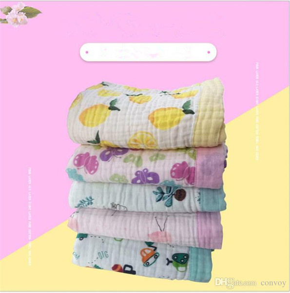 Baby Muslin Swaddles Cotton Wraps Ins Blankets Nursery Bedding Newborn Ins Swadding Bath Towels Parisarc Robes Quilt Robes BHB41