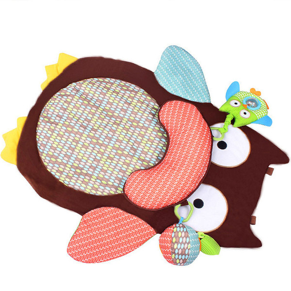 High quality cartoon double thick baby blanket game blanket baby game pad toy pad small mat 69cmx50cm